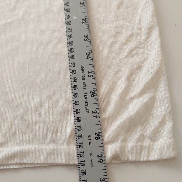 United Colors Of Benetton Crew Neck Long Sleeve Top Made in Italy Size Large - Picture 7 of 8